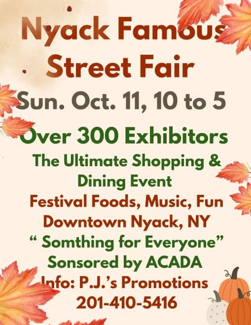 Nyack Famous Street Fair