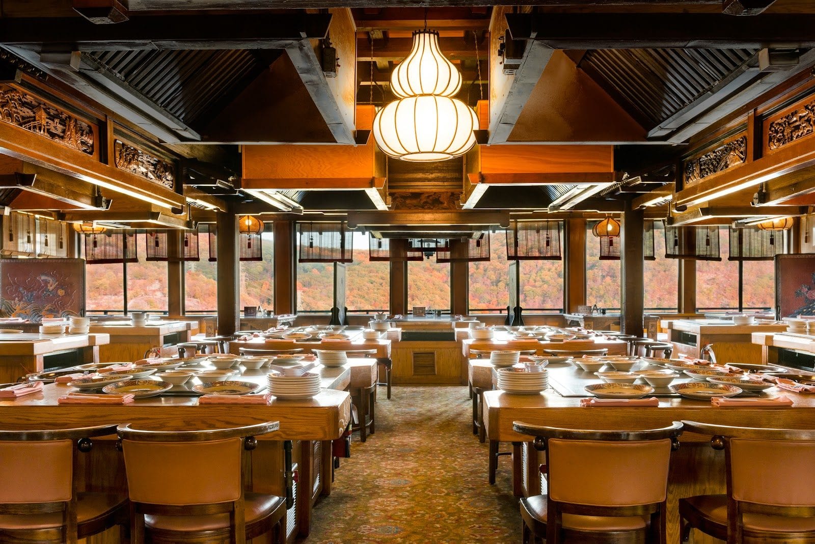 Mt. Fuji Restaurant on the mountain in Hillburn