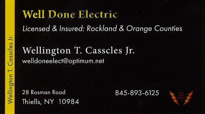 Well Done Electric Inc.