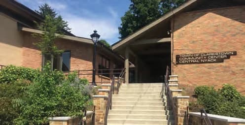 Entrance to Central Nyack Community Center