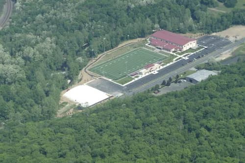 Historical aerial view of Torne Valley Sports Complex from 2009