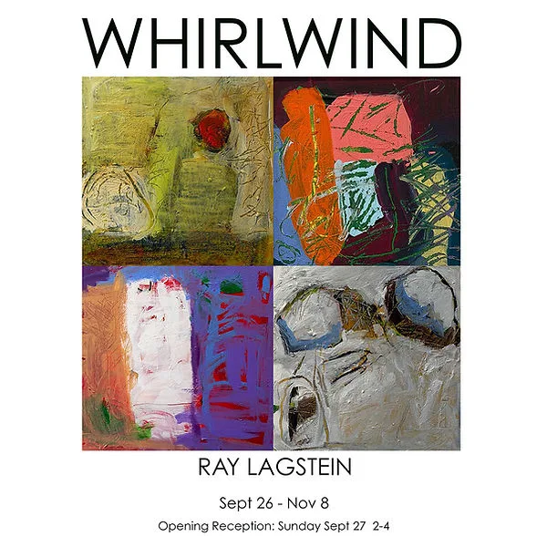 Artwork from a current exhibition at Lagstein Gallery