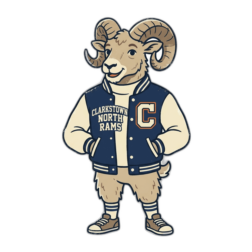 Clarkstown North Ram Mascot