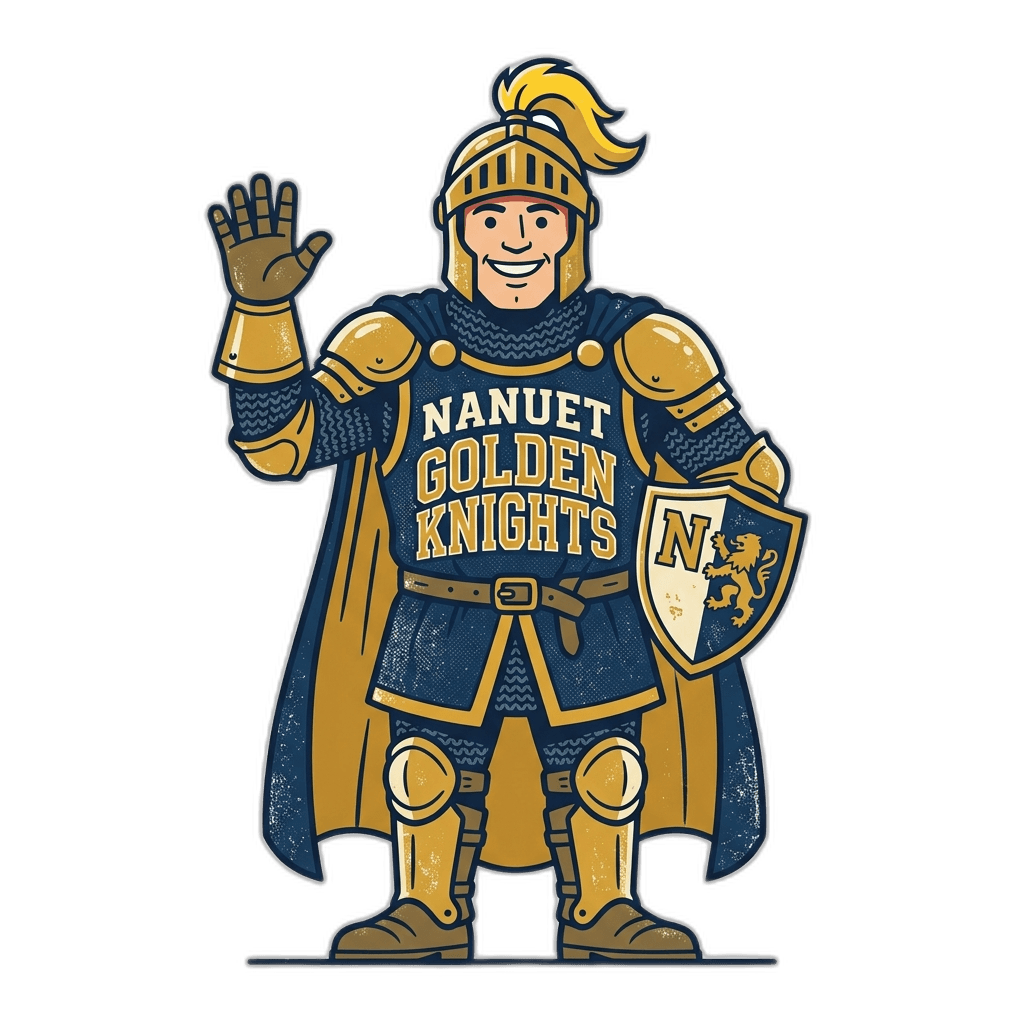 Nanuet Golden Knight Mascot