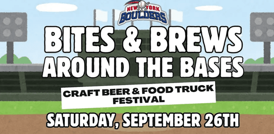 BITES & BREWS AROUND THE BASES - CRAFT BEER & FOOD TRUCK FESTIVAL