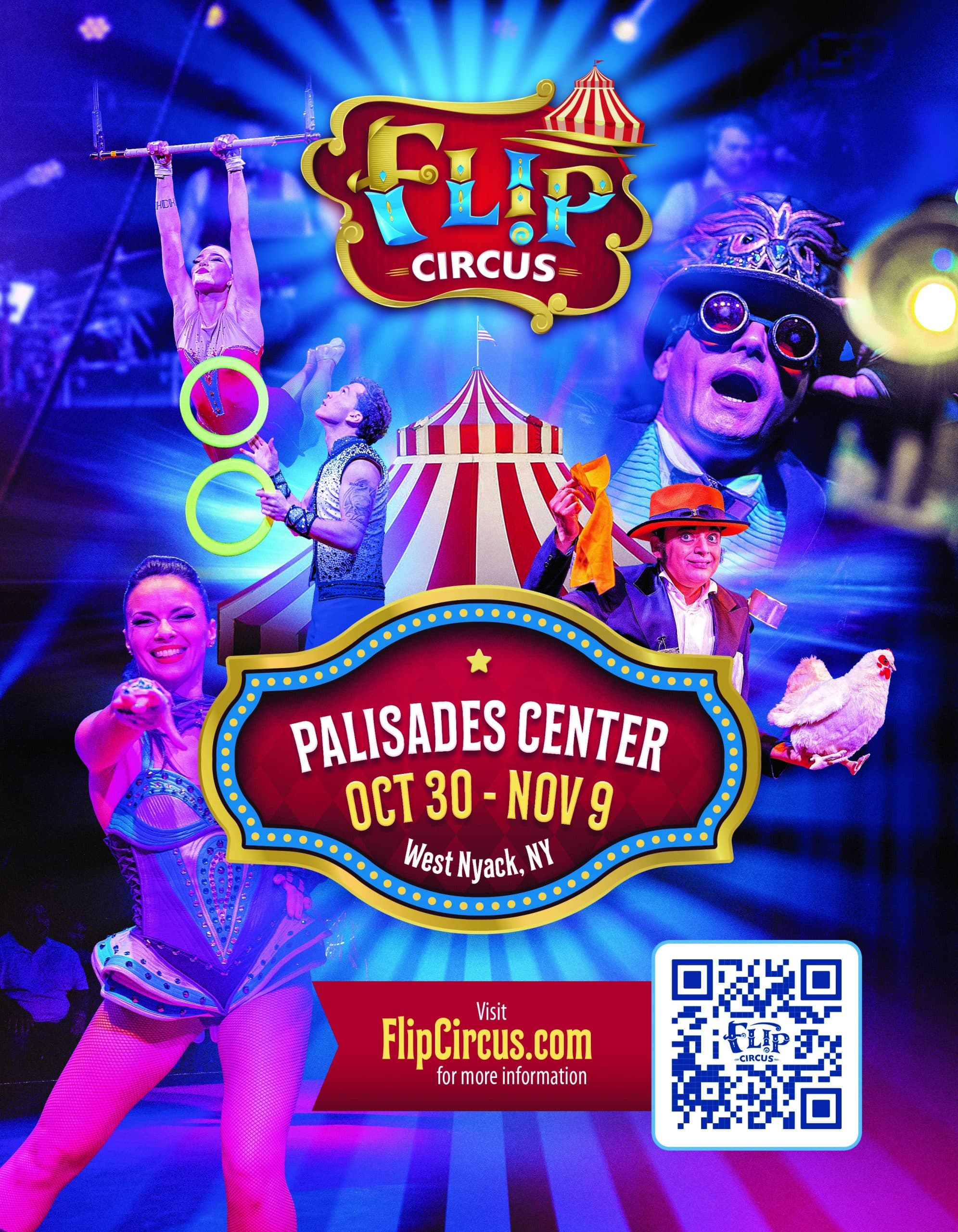 FLIP CIRCUS AT THE PALISADES CENTER