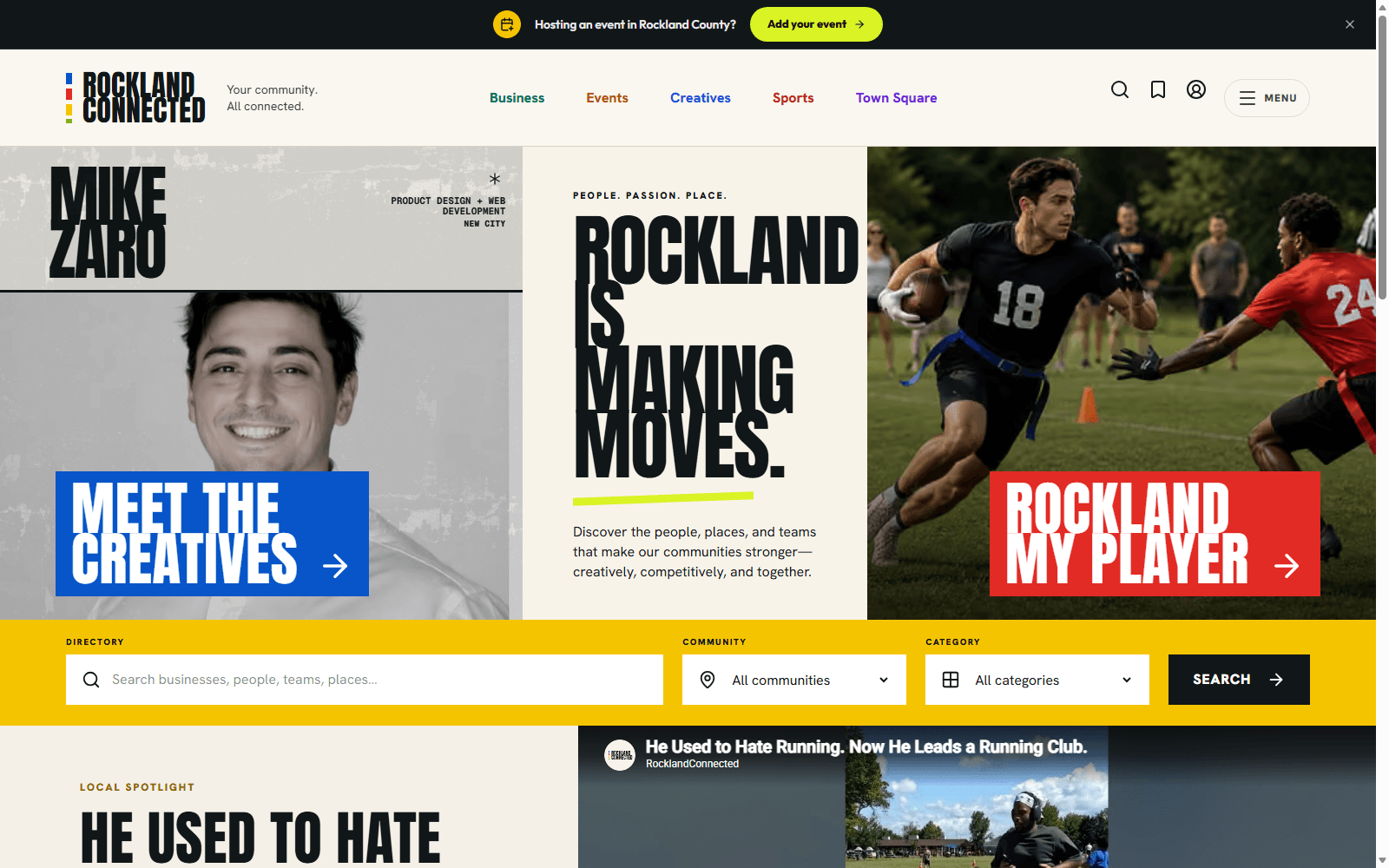 Rockland Connected - a digital home for the county