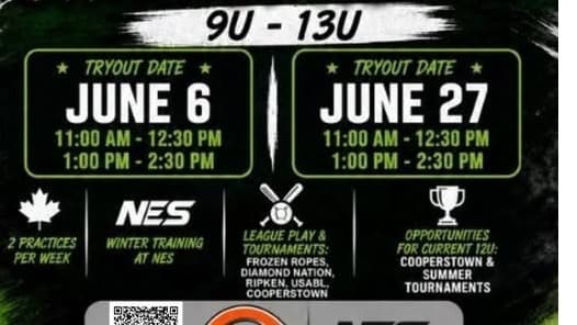Grit Venom Tryouts - 9U, 10U, 11U, 12U and 13U